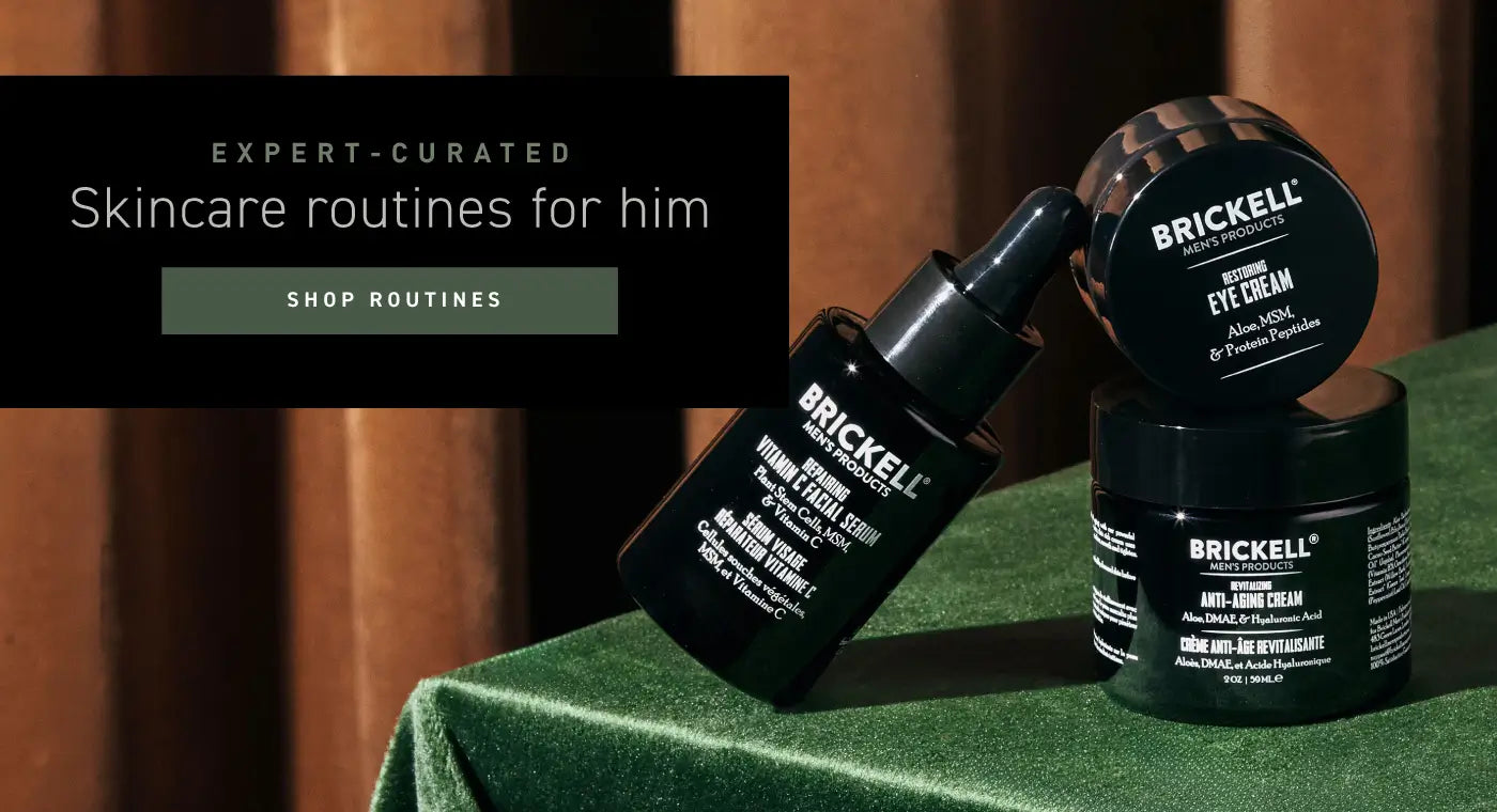 Expert-Curated Skincare Routines for Him » Shop Routines