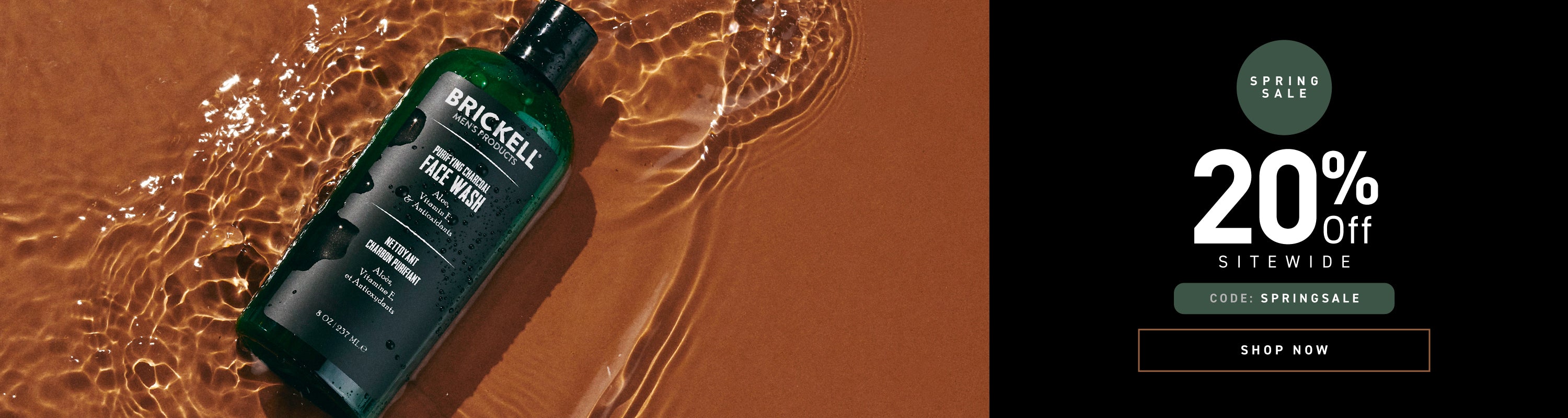 Spring Sale: 20% off Sitewide. Code: SPRINGSALE. Shop Now.