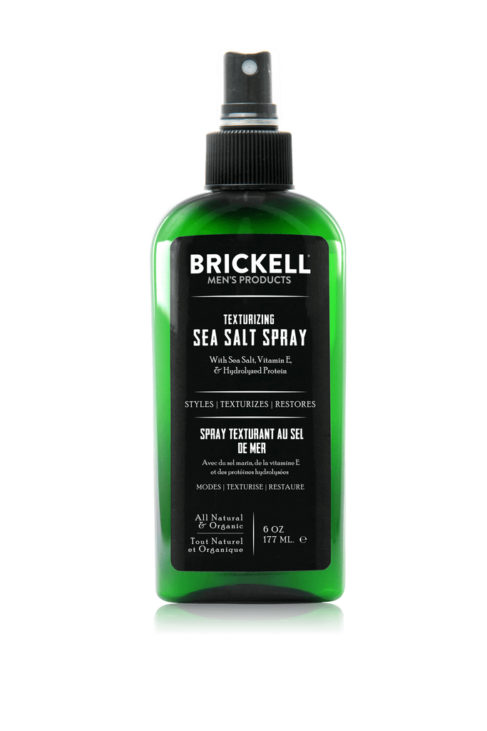 Best Texturizing Sea Salt Spray for Men's Hair Brickell Men's Products