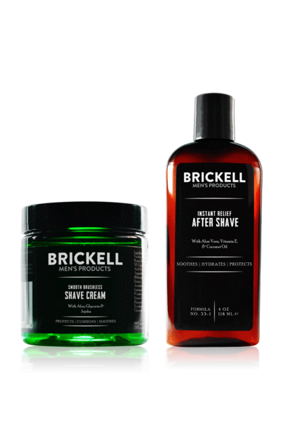Men's Smooth Brushless Shave Routine