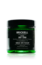 Best body scrub for men from Brickell Men's Products for aging skin and body acne shower scrub