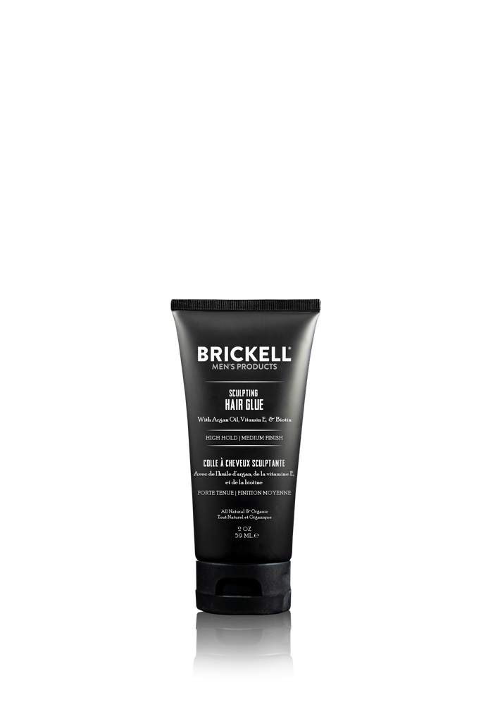 Brickell Men's Products, Natural Hair Product, Glue for Hair, Best Spiking Gel