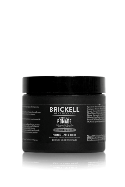 Best Natural Pomade for men Brickell Mens Products Styling Clay Pomade